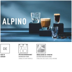Ritzenhoff ALPINO CAPPUCCINOGLAS-SET F25