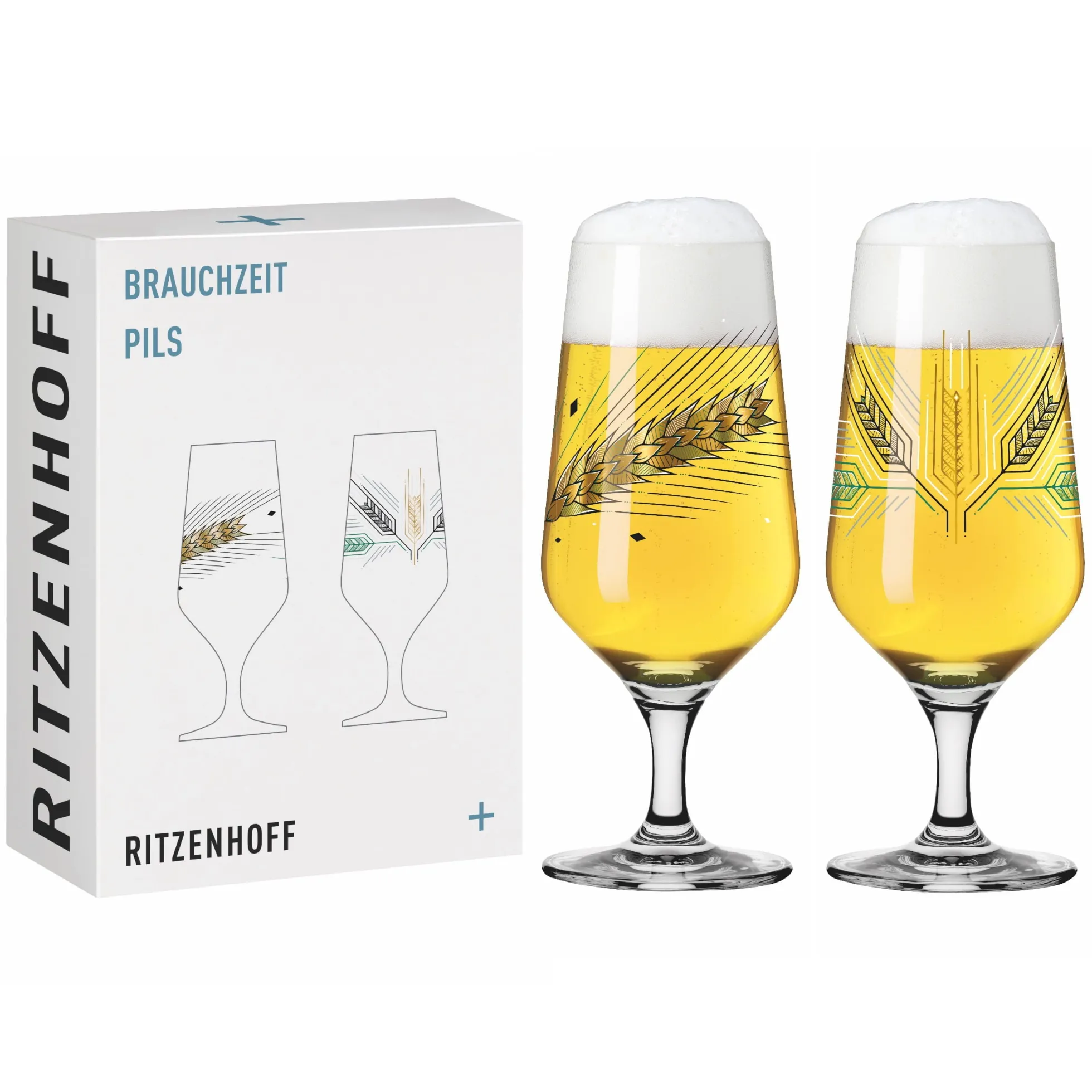 Ritzenhoff BRAUCHZEIT BIERGLAS-SET #5, #6