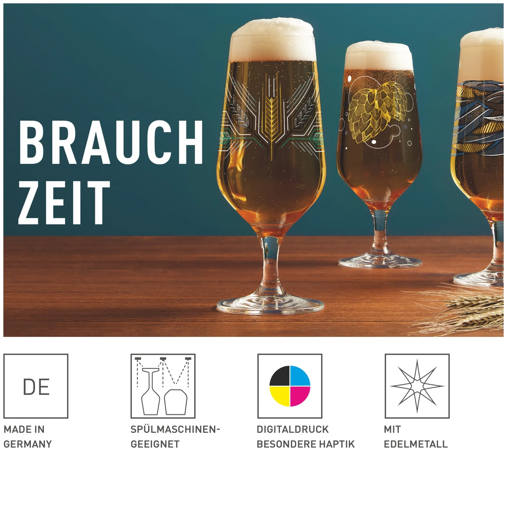 Ritzenhoff BRAUCHZEIT BIERGLAS-SET #5, #6