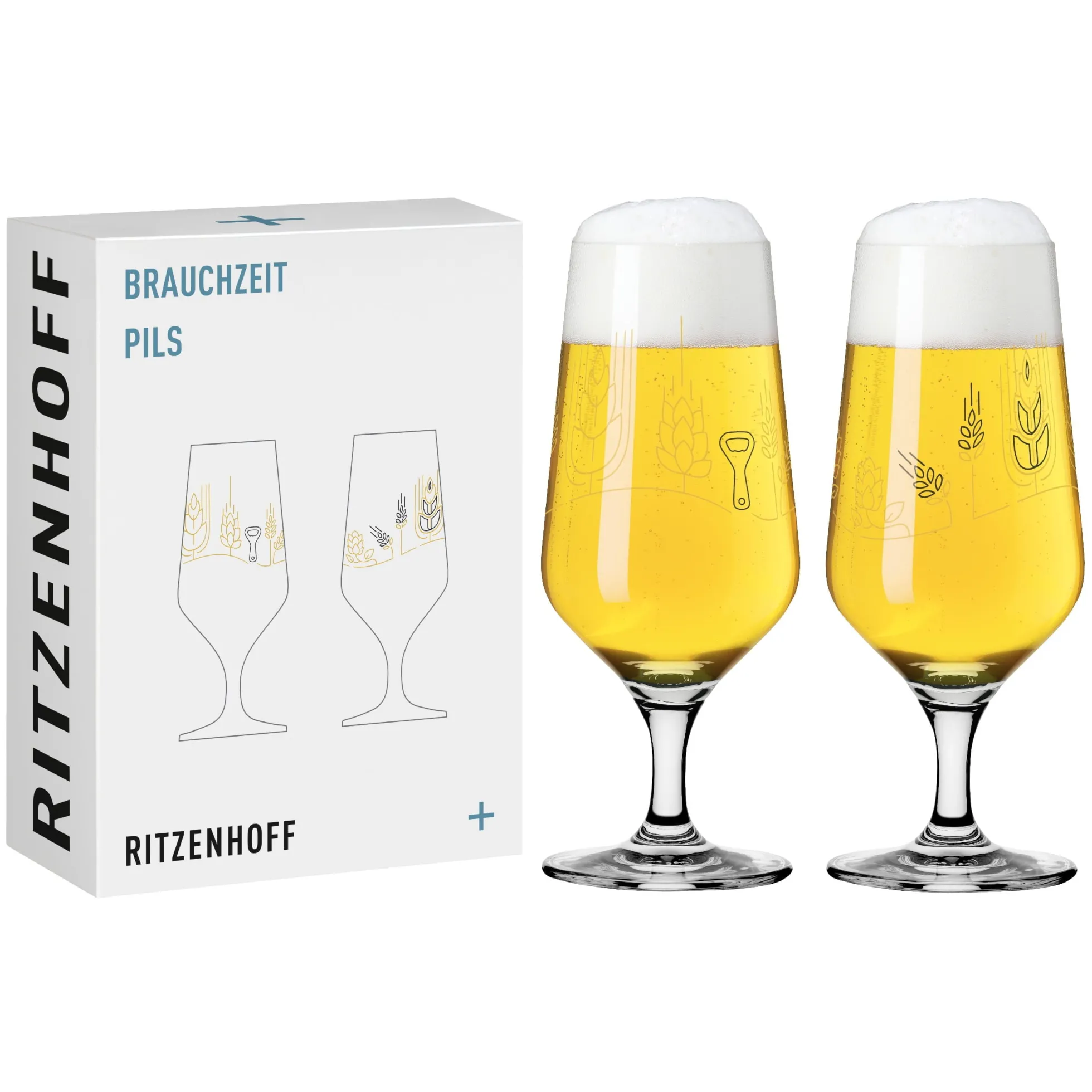 Ritzenhoff BRAUCHZEIT BIERGLAS-SET #11, #12