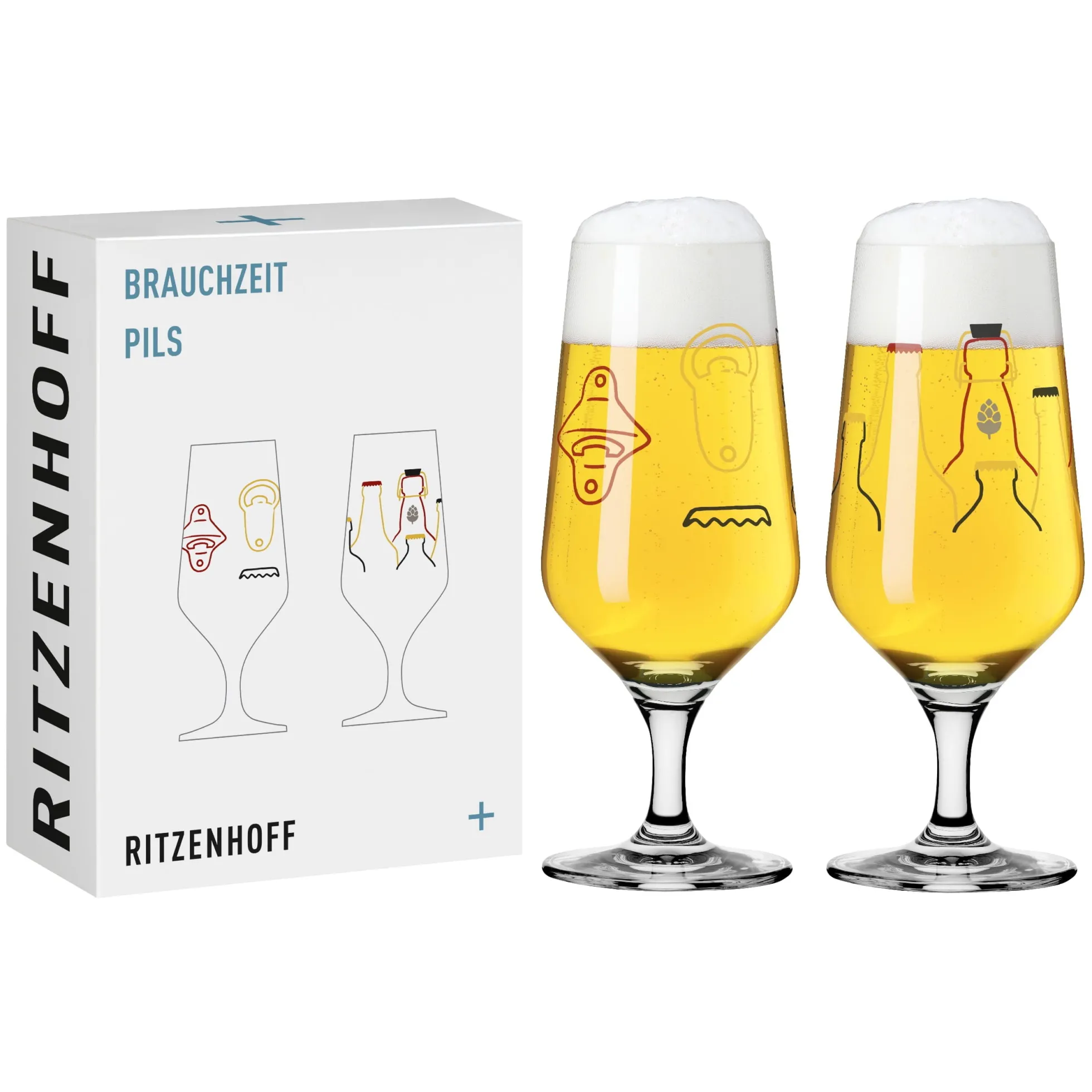 Ritzenhoff BRAUCHZEIT BIERGLAS-SET #13, #14