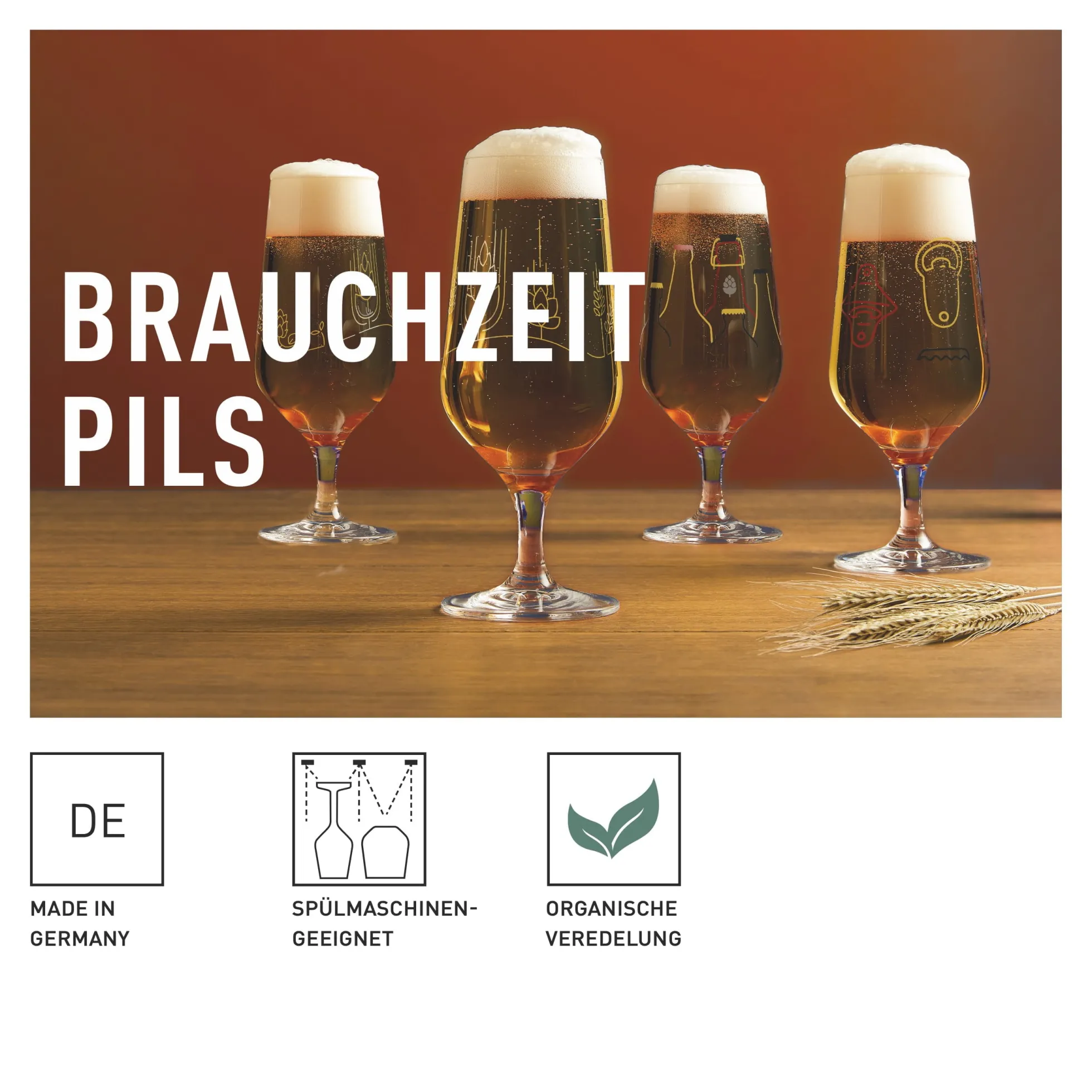 Ritzenhoff BRAUCHZEIT BIERGLAS-SET #13, #14