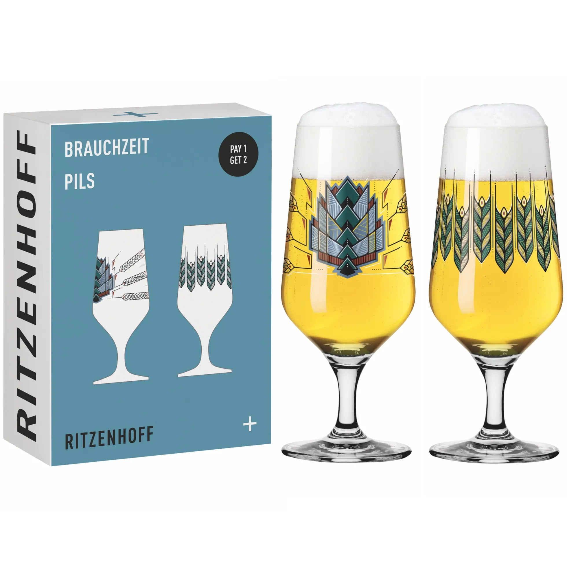 Ritzenhoff BRAUCHZEIT BIERGLAS-SET F23