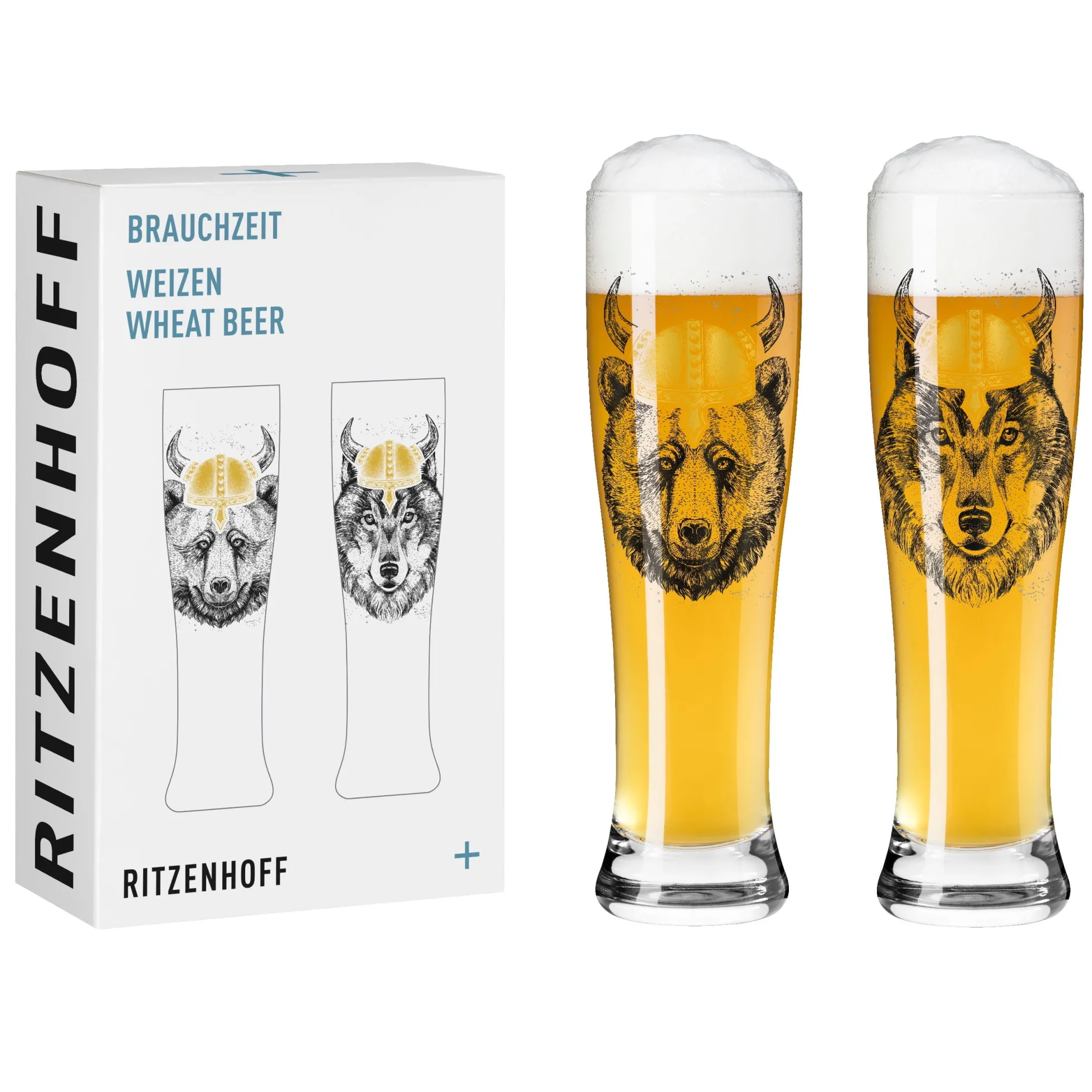 Ritzenhoff BRAUCHZEIT WEIZENBIERGLAS-SET #15, #16