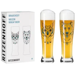 Ritzenhoff BRAUCHZEIT WEIZENBIERGLAS-SET #1, #2