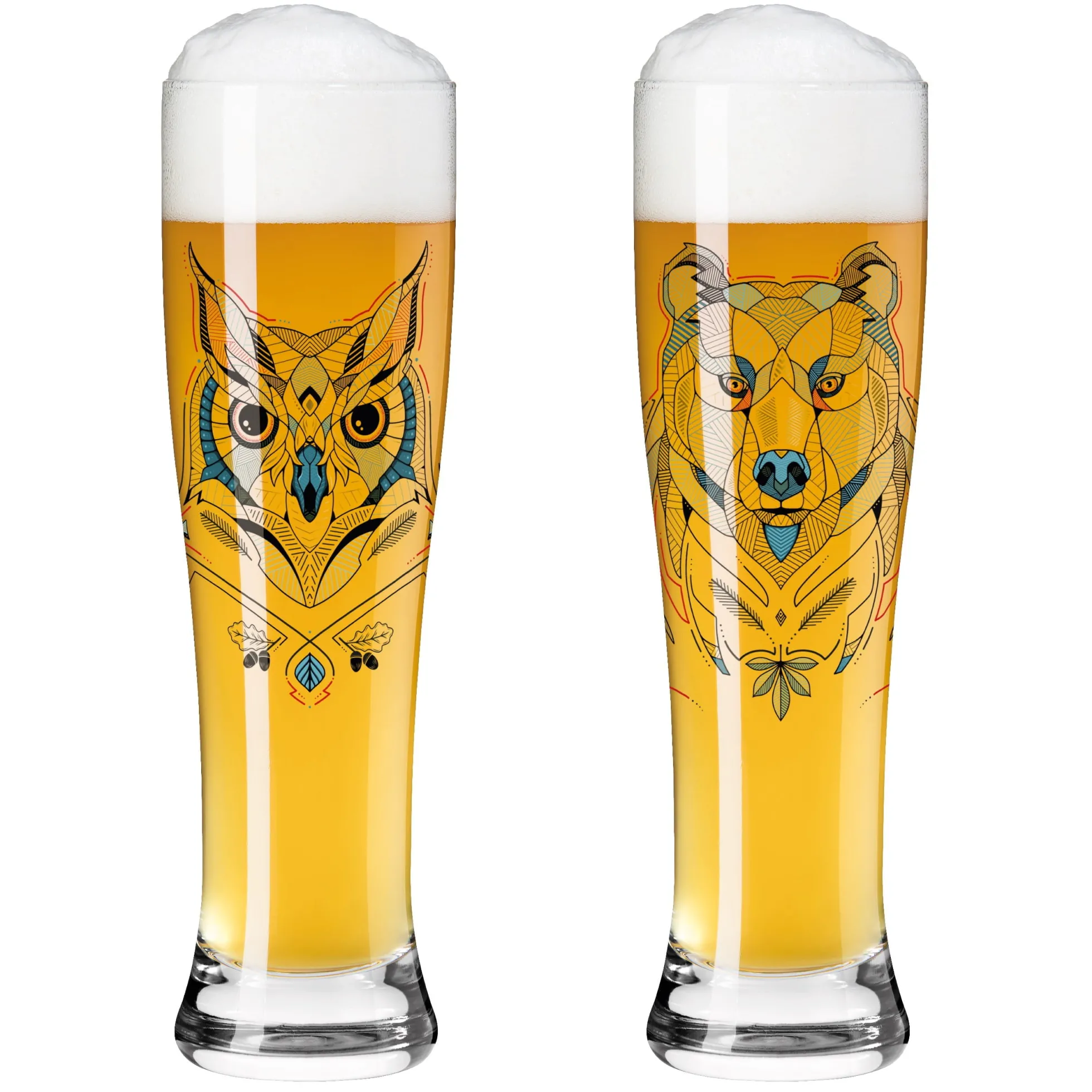 Ritzenhoff BRAUCHZEIT WEIZENBIERGLAS-SET #1, #2