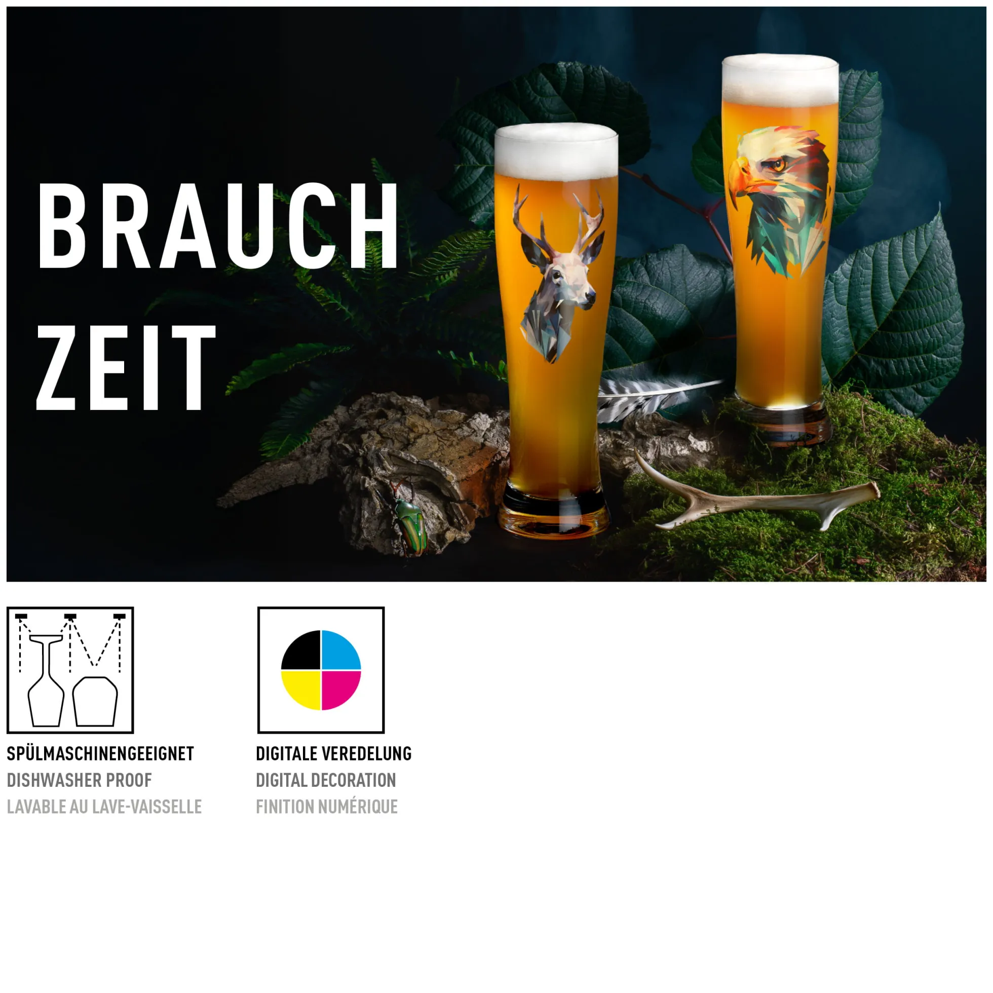 Ritzenhoff brauchzeit weizenbierglas #25