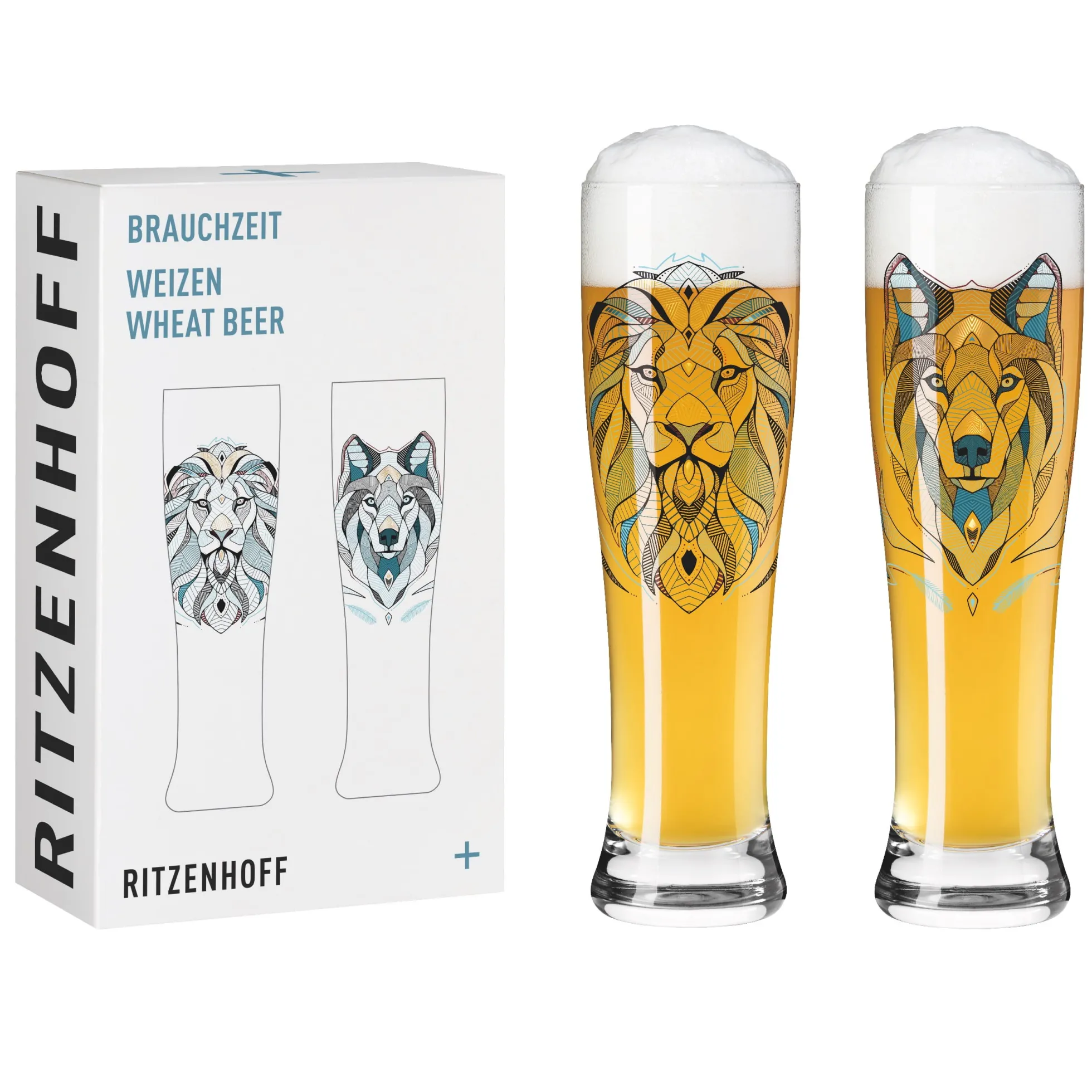 Ritzenhoff BRAUCHZEIT WEIZENBIERGLAS-SET #27 #28