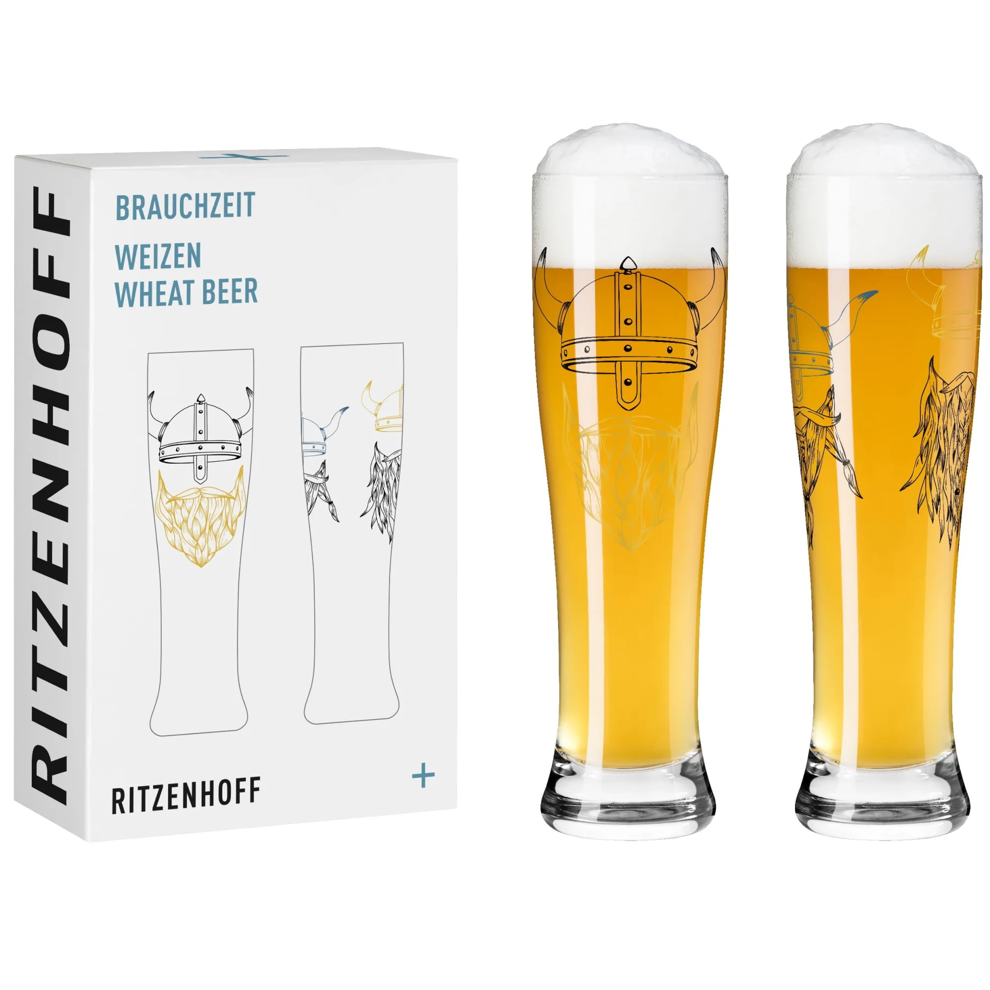 Ritzenhoff BRAUCHZEIT WEIZENBIERGLAS-SET #17, #18