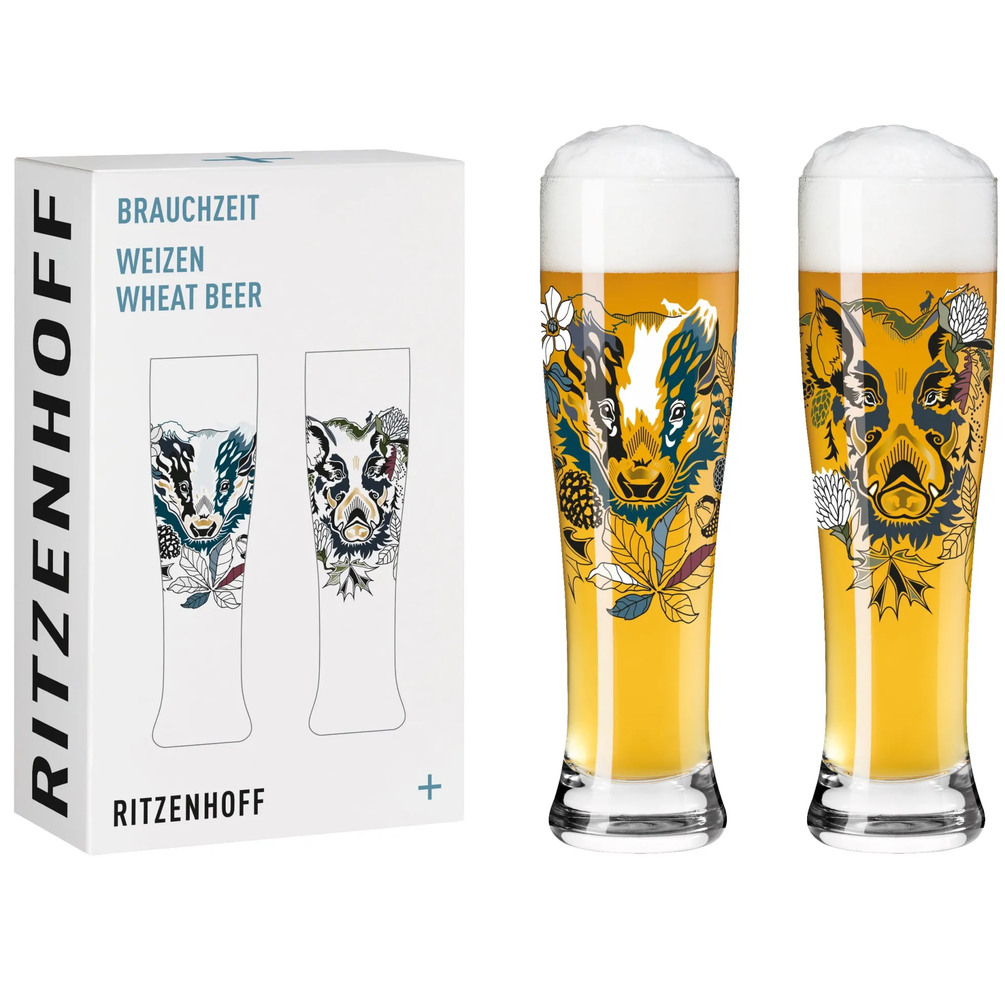 Ritzenhoff BRAUCHZEIT WEIZENBIERGLAS-SET #7, #8