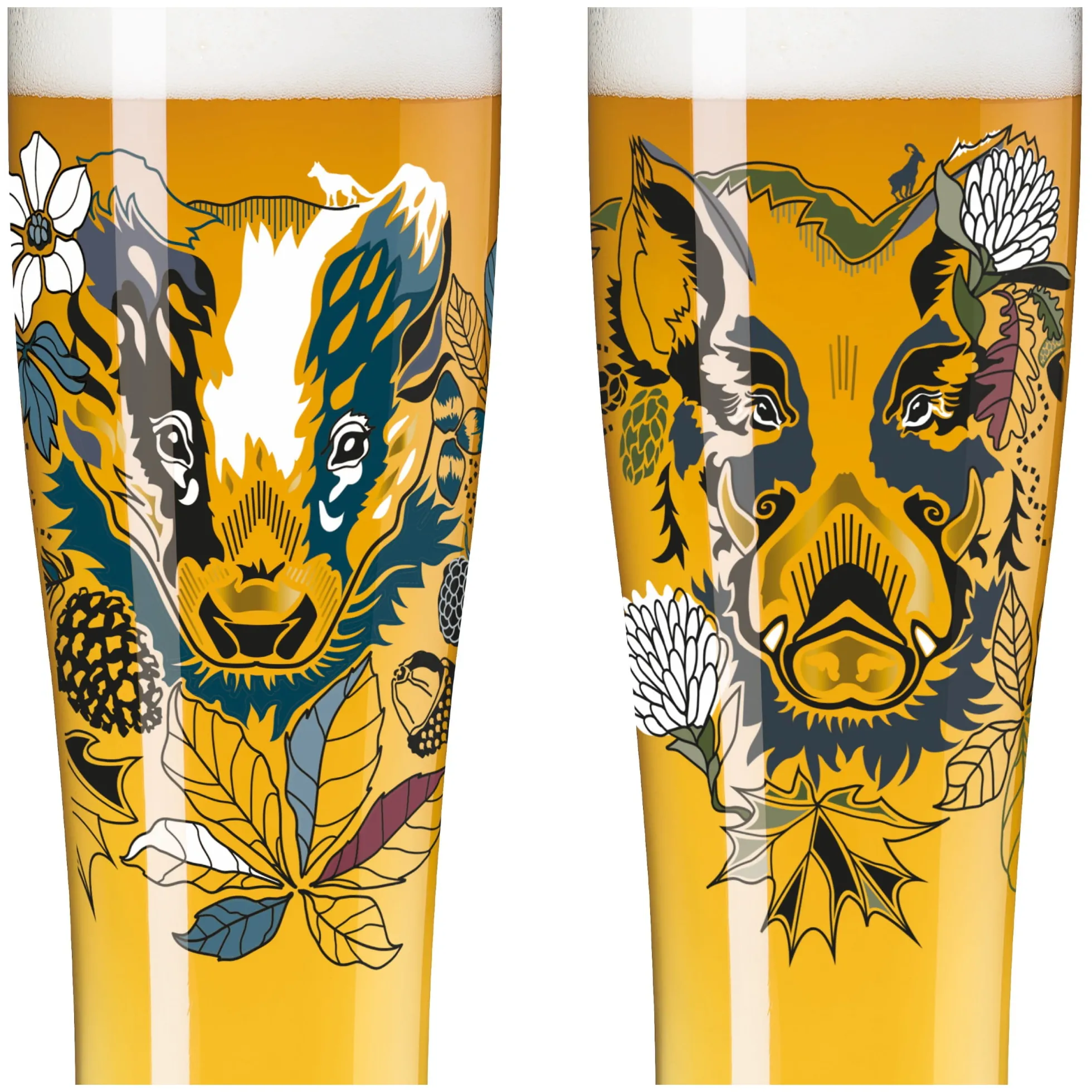 Ritzenhoff BRAUCHZEIT WEIZENBIERGLAS-SET #7, #8