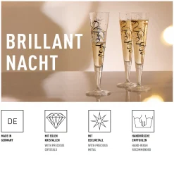Ritzenhoff BRILLANTNACHT CHAMPAGNERGLAS 2025