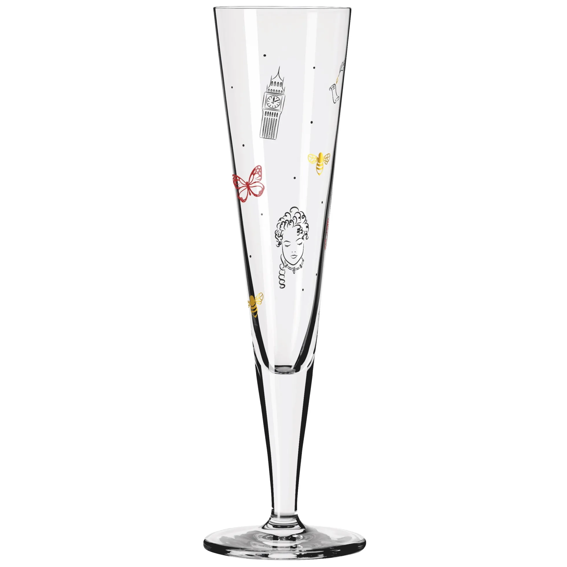 Ritzenhoff CHAMPUS LONDON EDITION CHAMPAGNERGLAS H23