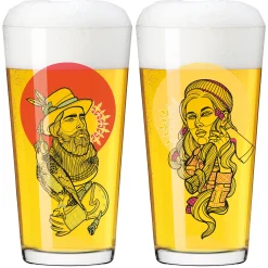 Ritzenhoff FARBKNALL BECHER-SET #3, #4 VLADIMIR BOTT