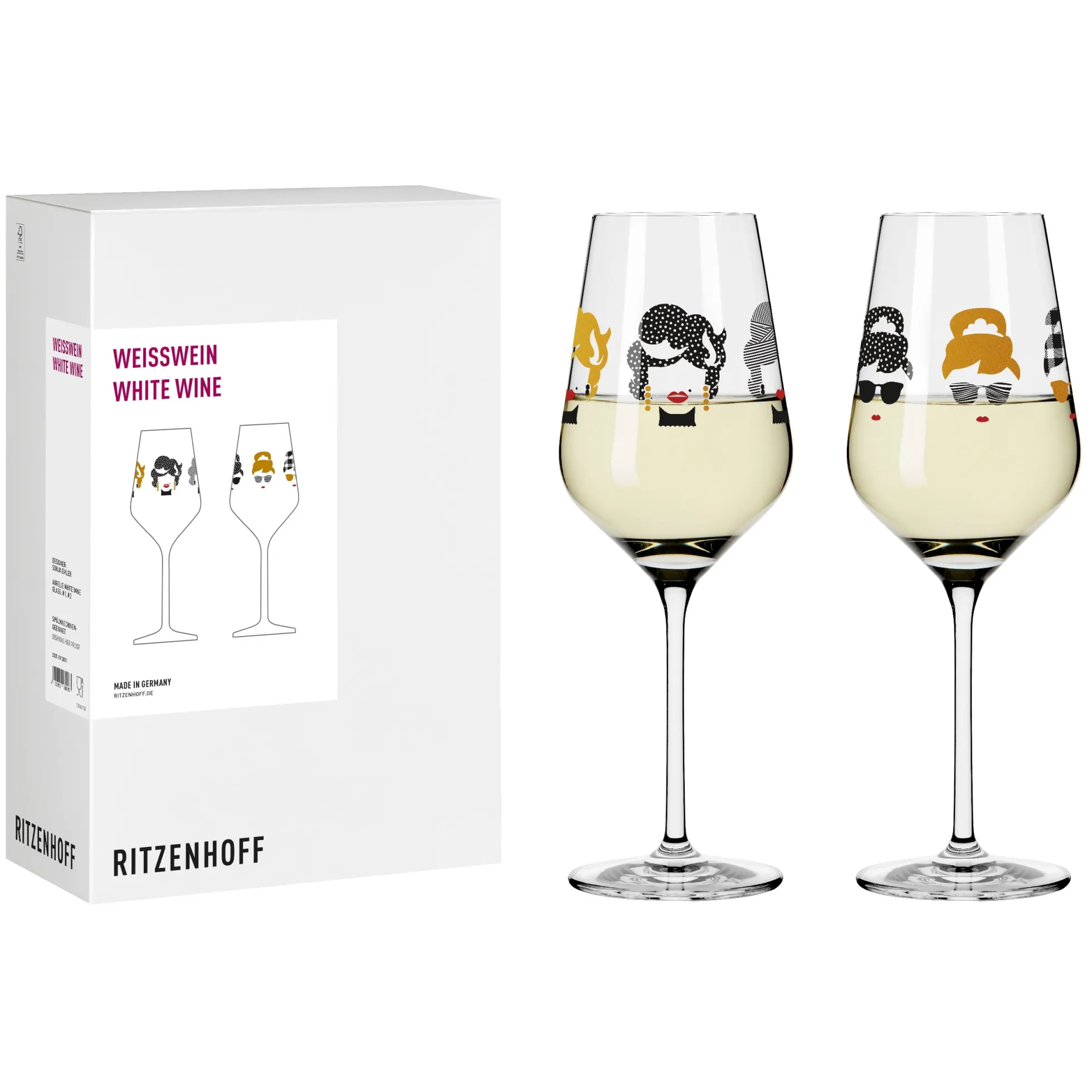 Ritzenhoff fashion cocktail weißweinglas-set #1 #2