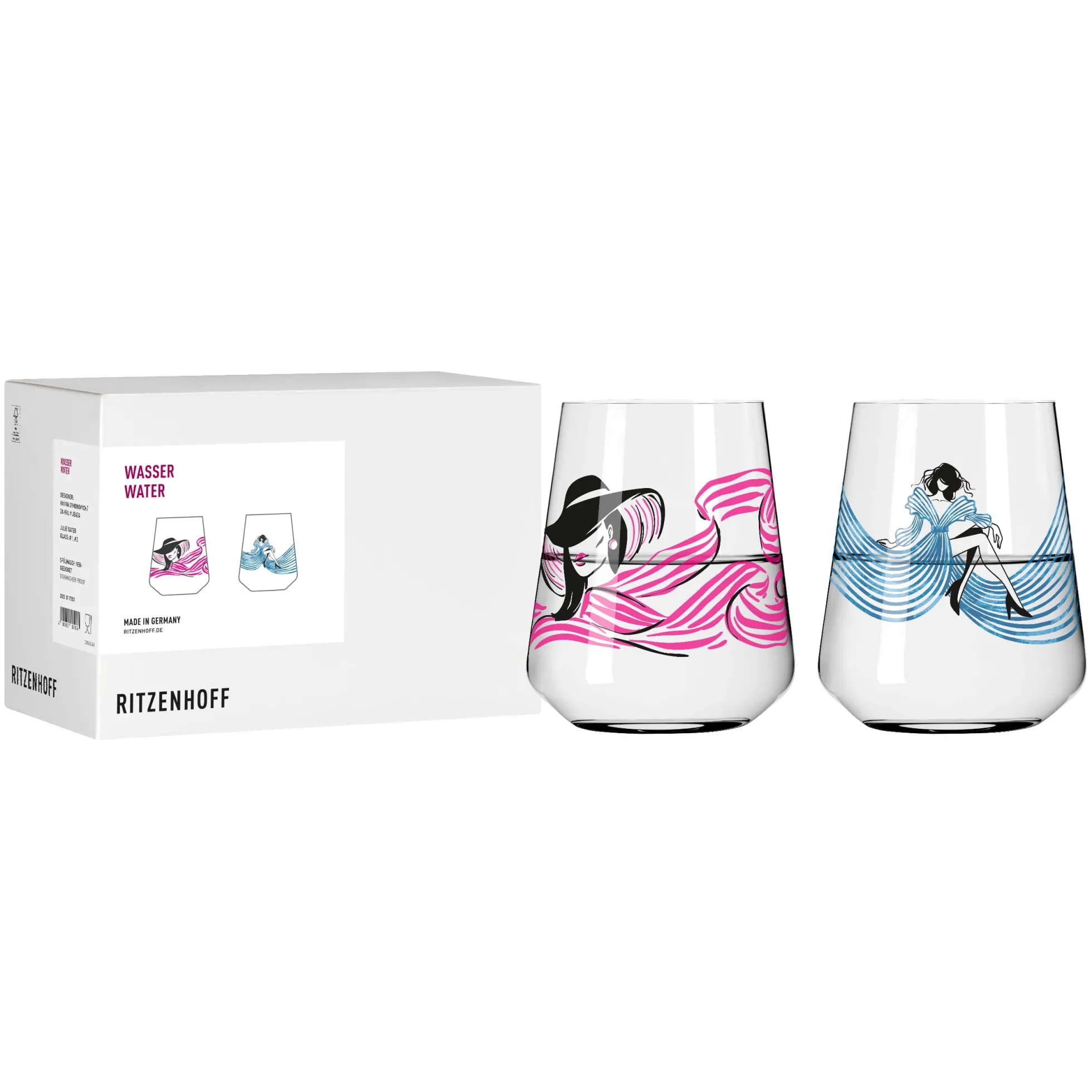 Ritzenhoff fashion wasserglas-set #1 #2