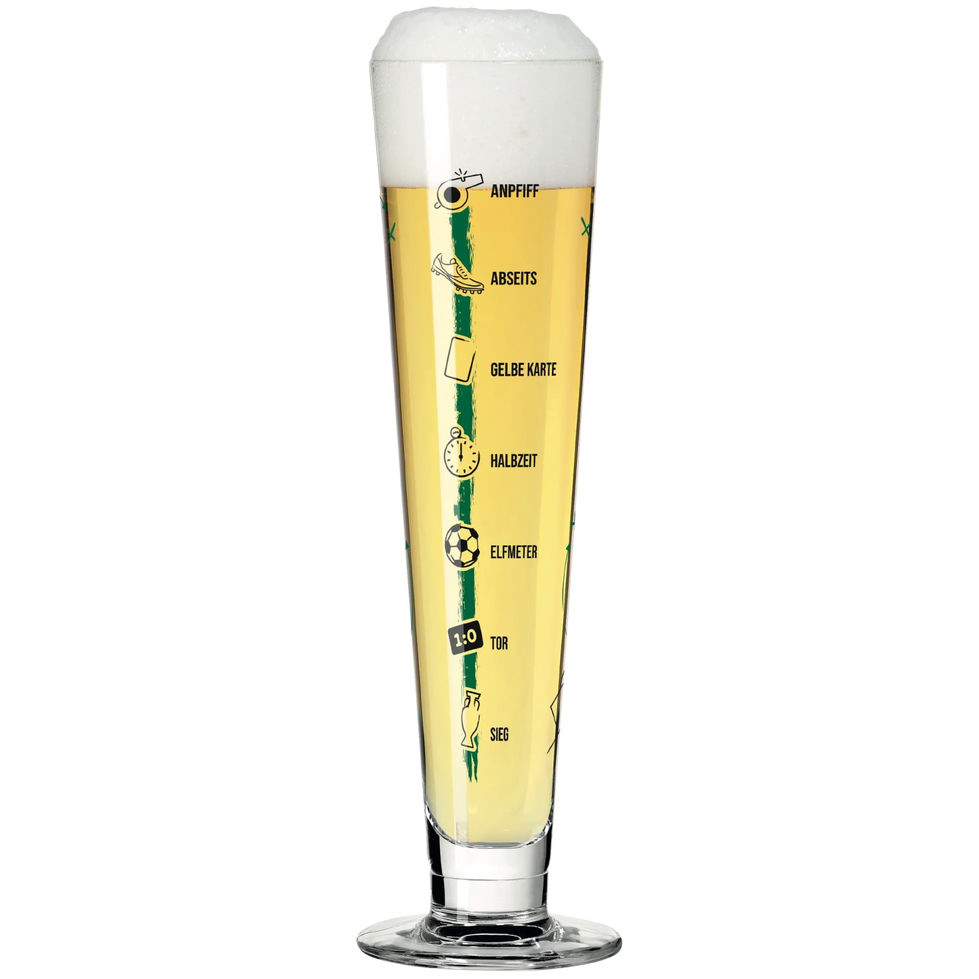 Ritzenhoff fußball bierglas #1