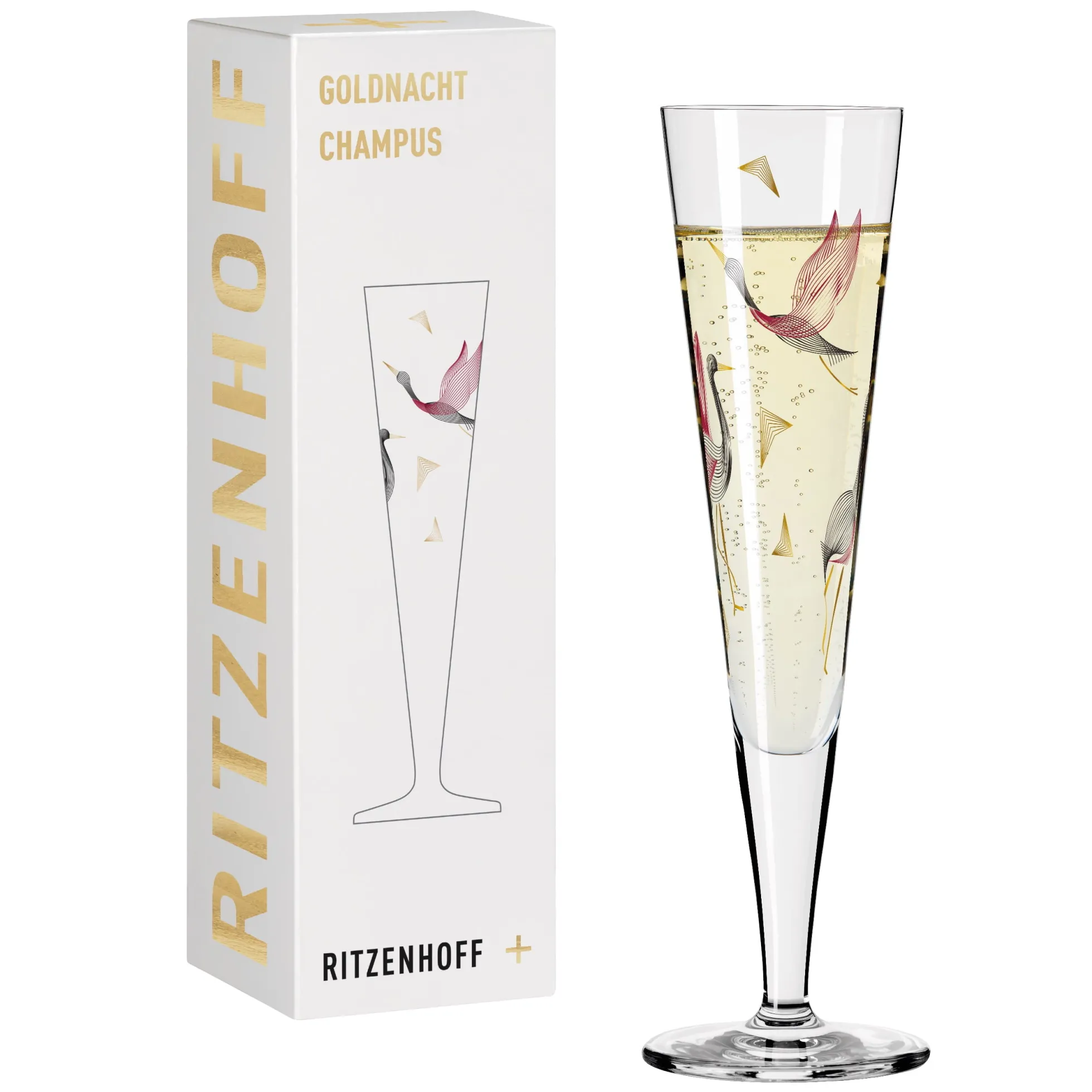 Ritzenhoff GOLDNACHT CHAMPAGNERGLAS #15