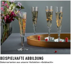 Ritzenhoff GOLDNACHT CHAMPAGNERGLAS #33