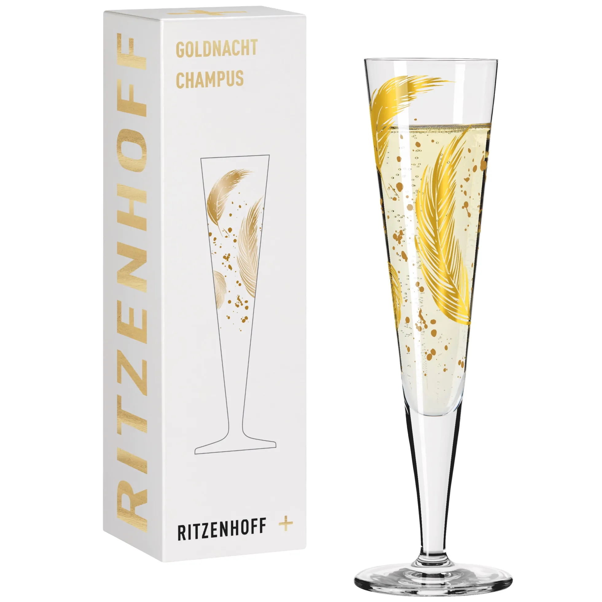 Ritzenhoff GOLDNACHT CHAMPAGNERGLAS #42