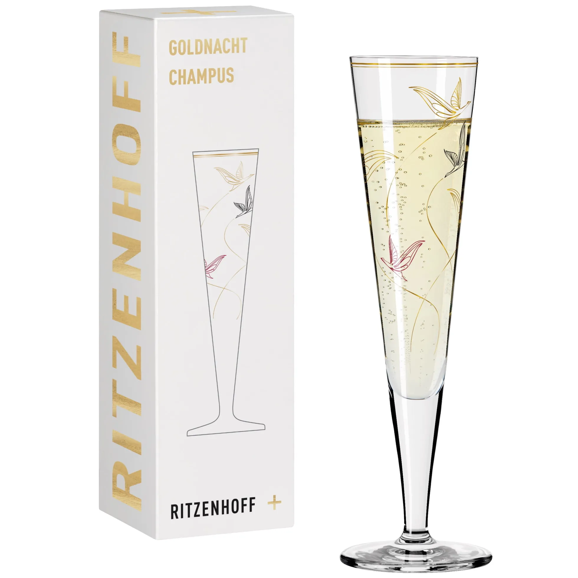 Ritzenhoff GOLDNACHT CHAMPAGNERGLAS #17