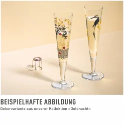 Ritzenhoff GOLDNACHT CHAMPAGNERGLAS #26