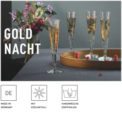 Ritzenhoff GOLDNACHT CHAMPAGNERGLAS #41