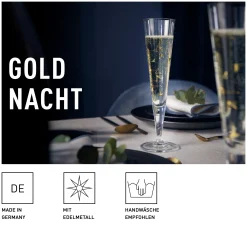 Ritzenhoff GOLDNACHT CHAMPAGNERGLAS #43