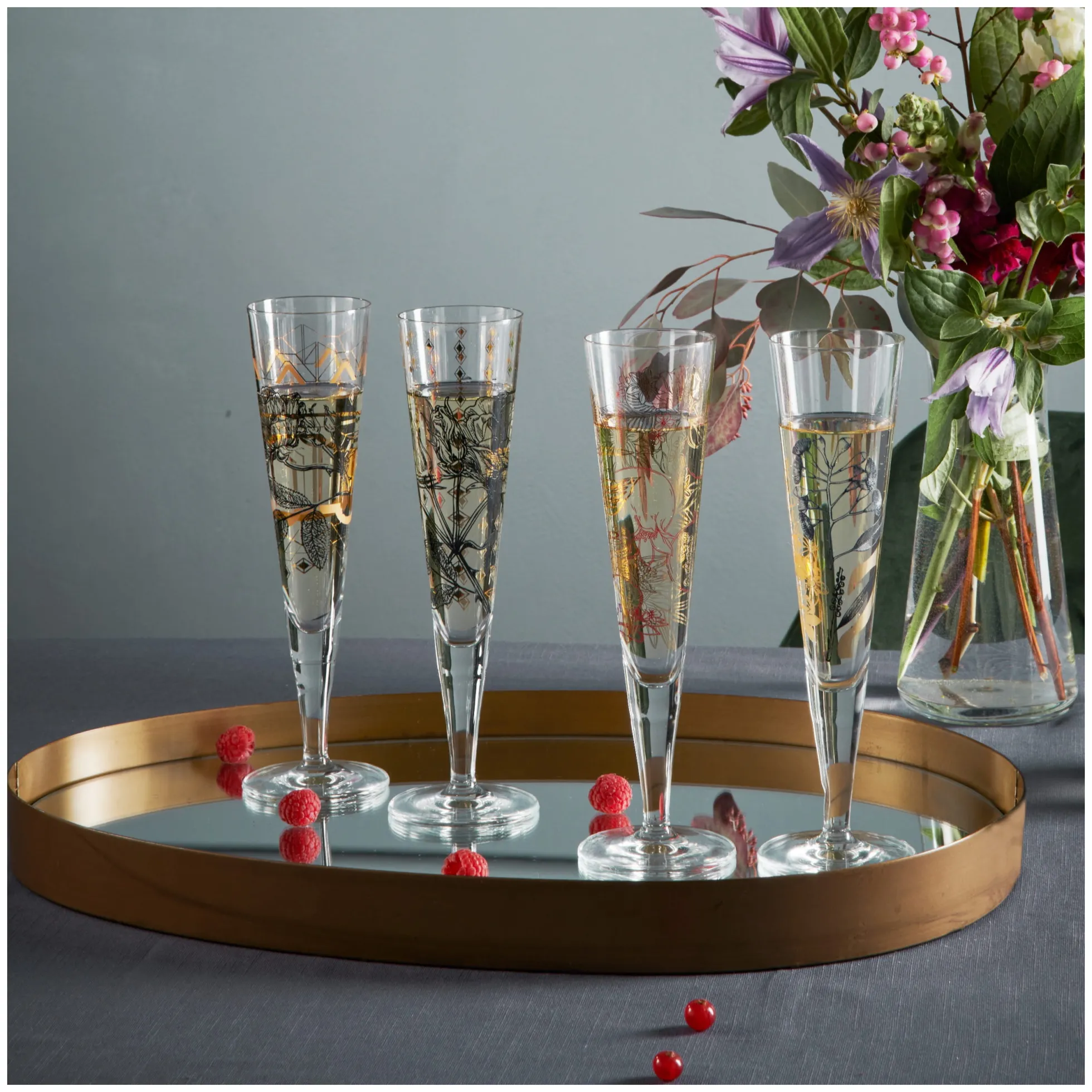 Ritzenhoff GOLDNACHT CHAMPAGNERGLAS #31