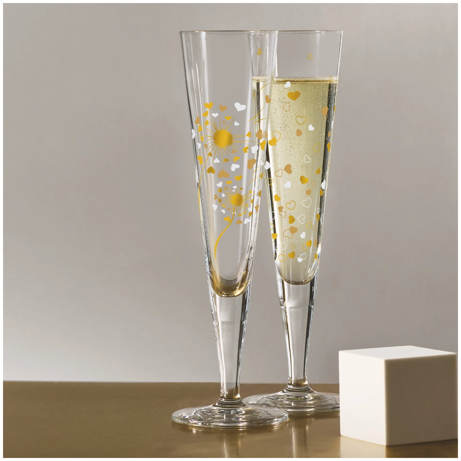 Ritzenhoff GOLDNACHT CHAMPAGNERGLAS-SET F24