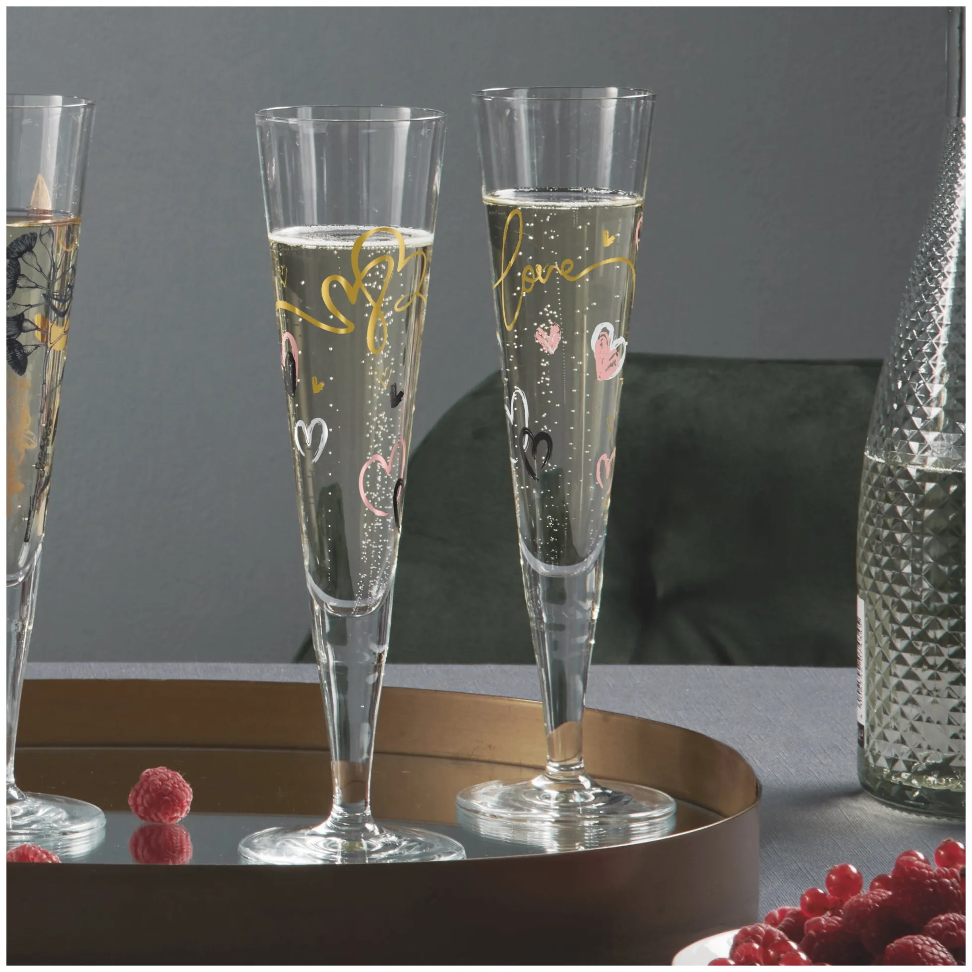Ritzenhoff GOLDNACHT CHAMPAGNERGLAS-SET F23