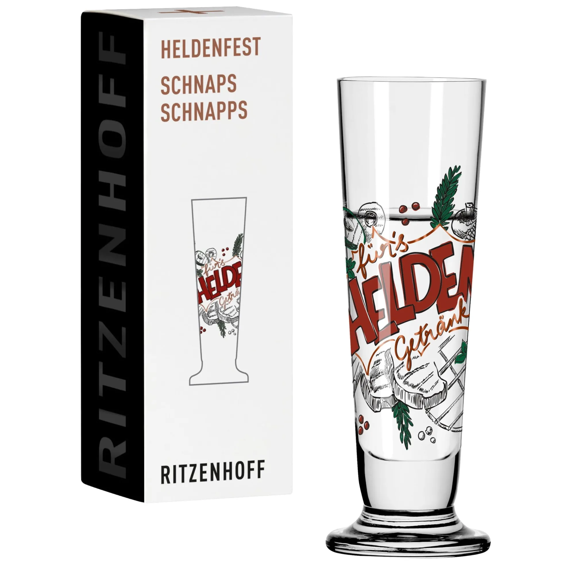 Ritzenhoff HELDENFEST SCHNAPSGLAS #13