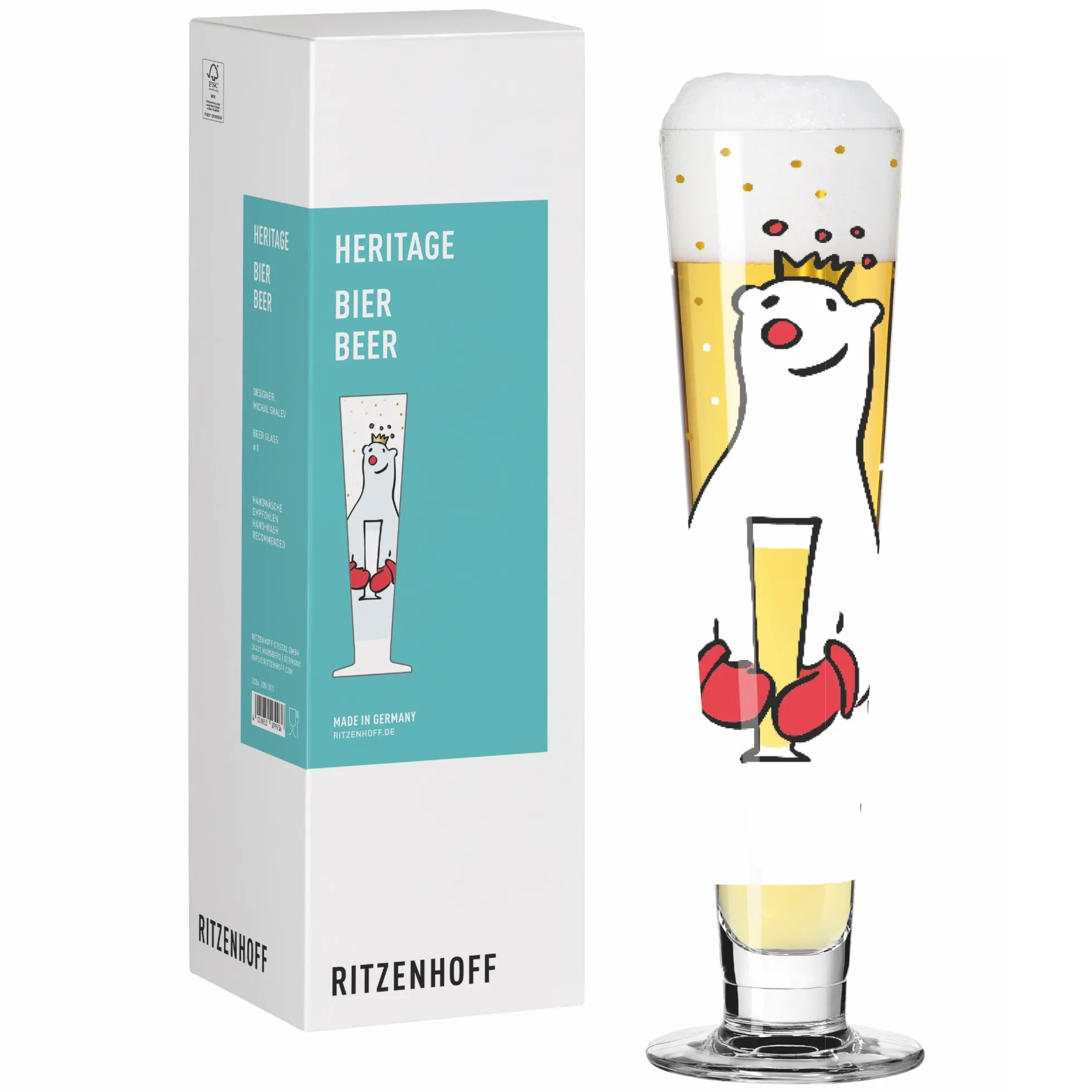 Ritzenhoff HERITAGE BIERGLAS H24