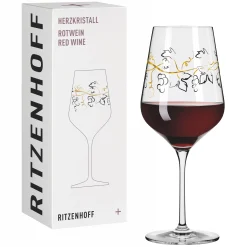Ritzenhoff herzkristall rotweinglas #12