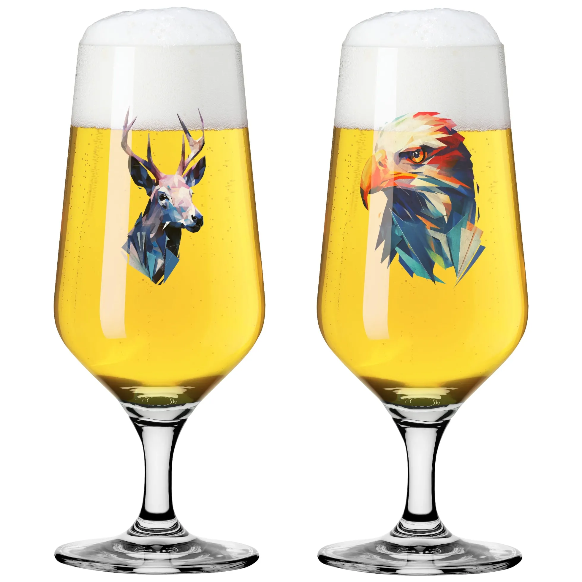 Ritzenhoff jäger & sammler bierglas-set #3 #4