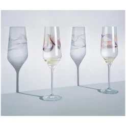 Ritzenhoff KRISTALLWIND CHAMPAGNERGLAS-SET #1, #2
