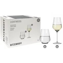 Ritzenhoff LICHTWEISS AURELIE WEISSWEIN- UND WASSERGLAS-SET #2