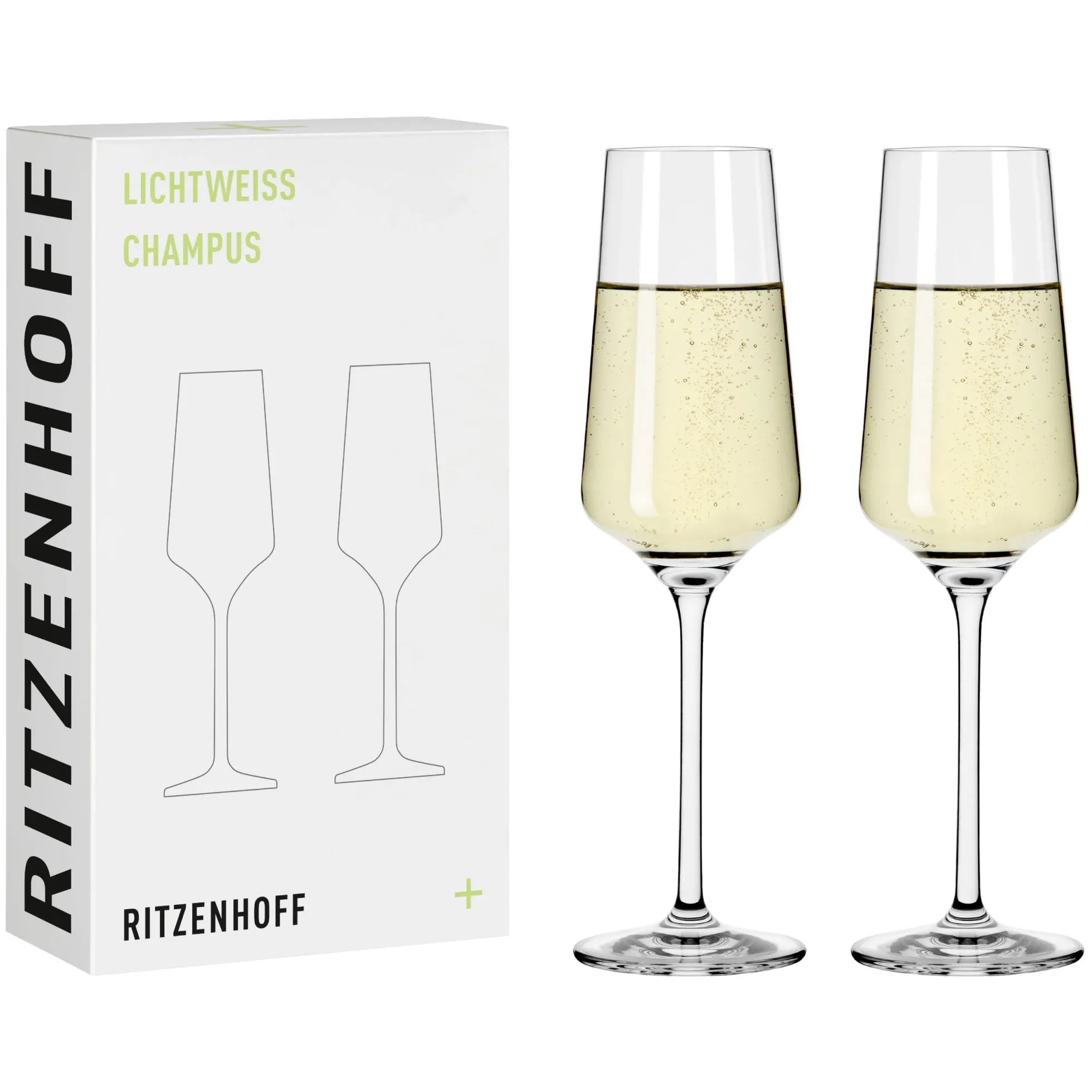 Ritzenhoff LICHTWEISS JULIE CHAMPAGNERGLAS-SET #1