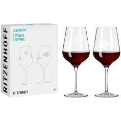 Ritzenhoff OCEANSIDE ROTWEINGLAS-SET #1, #2