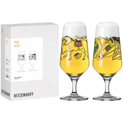 Ritzenhoff reitgold bierglas-set #1 #2