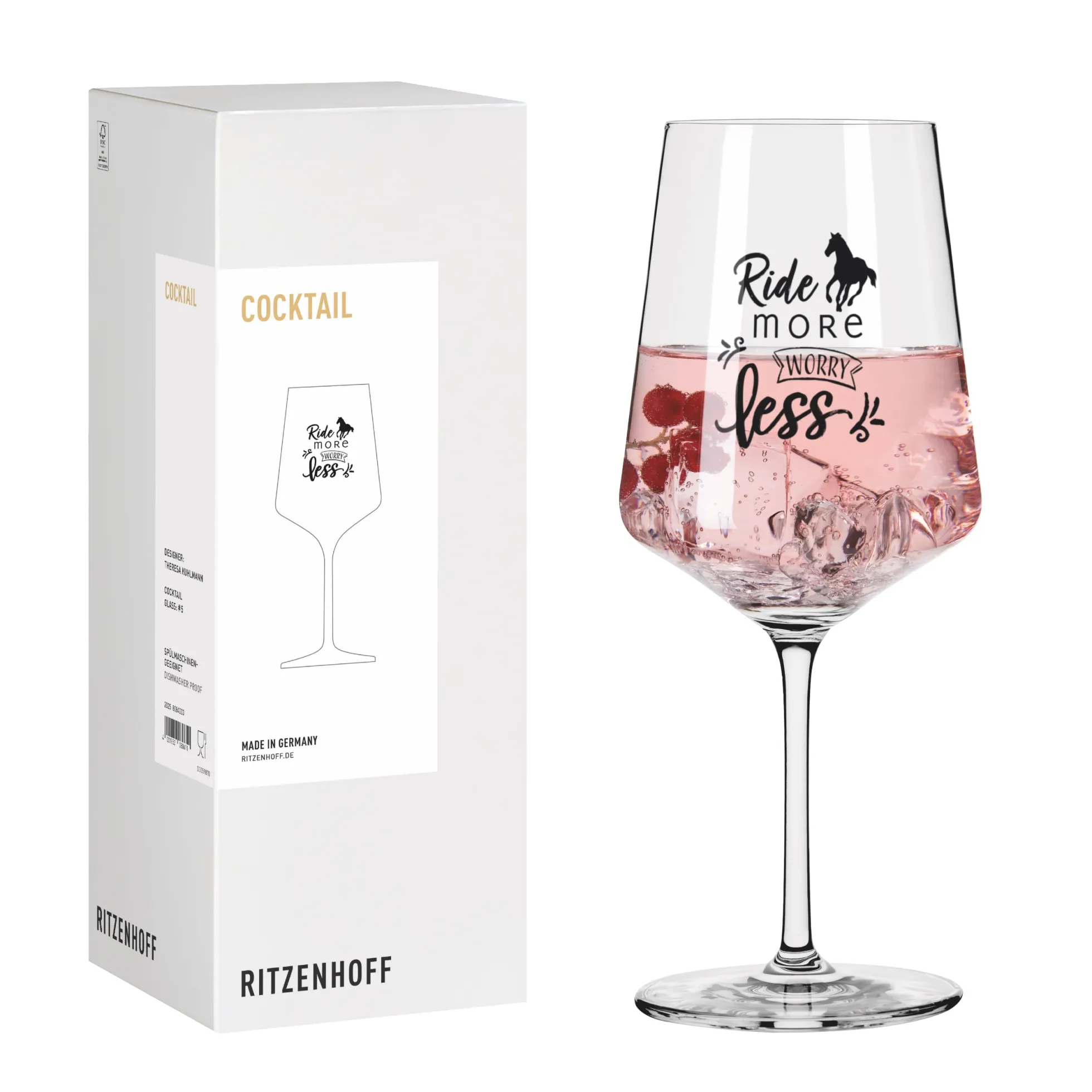 Ritzenhoff REITGOLD COCKTAIL WEINGLAS #5 THERESA KUHLMANN
