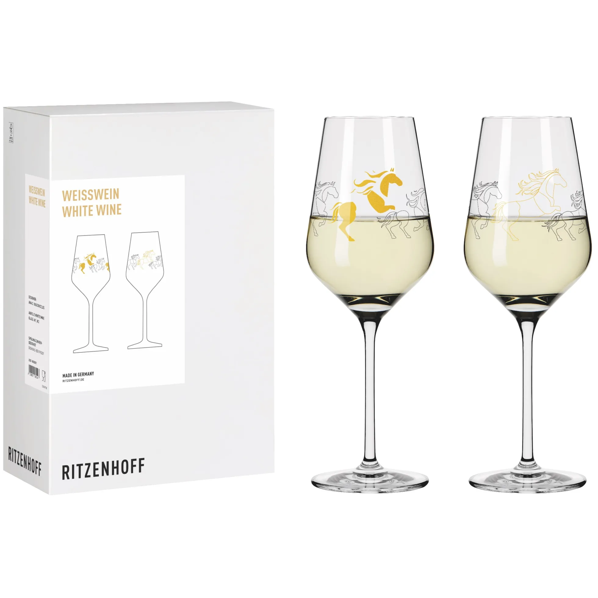 Ritzenhoff REITGOLD COCKTAIL WEINGLAS-SET #1 #2
