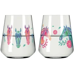 Ritzenhoff reitgold wasserglas-set #5 #6