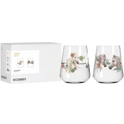Ritzenhoff REITGOLD WASSERGLAS-SET #1 #2 CAROLIN OLIVEIRA