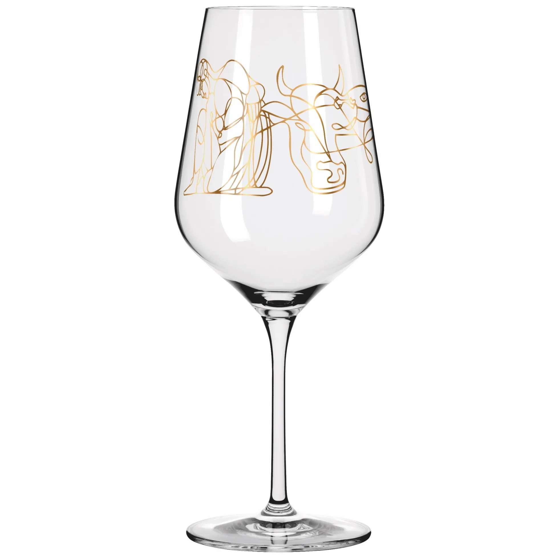 Ritzenhoff SAGENGOLD ROTWEINGLAS-SET #1, #2