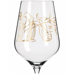 Ritzenhoff SAGENGOLD ROTWEINGLAS-SET #1, #2