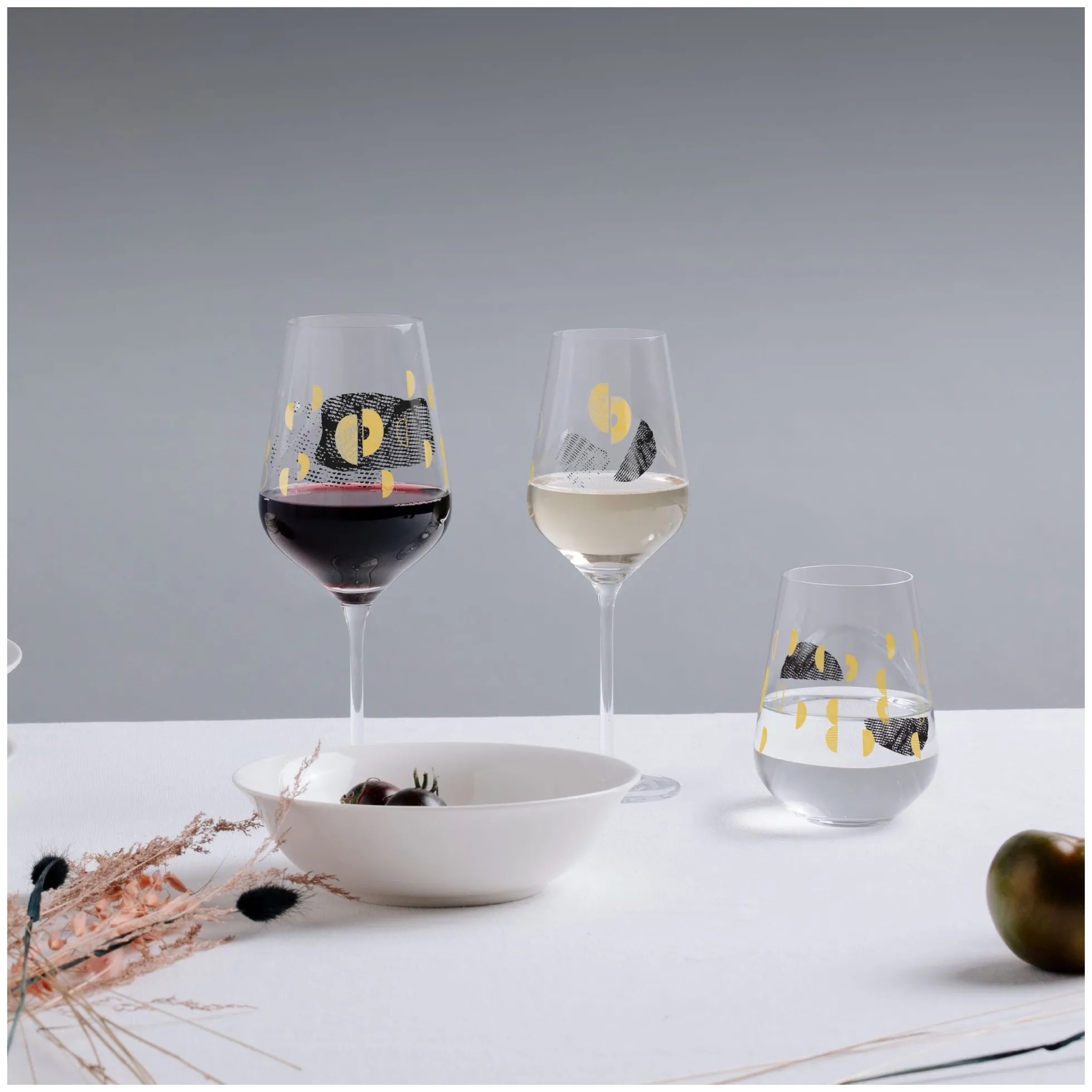 Ritzenhoff SAGENGOLD ROTWEINGLAS-SET #3, #4