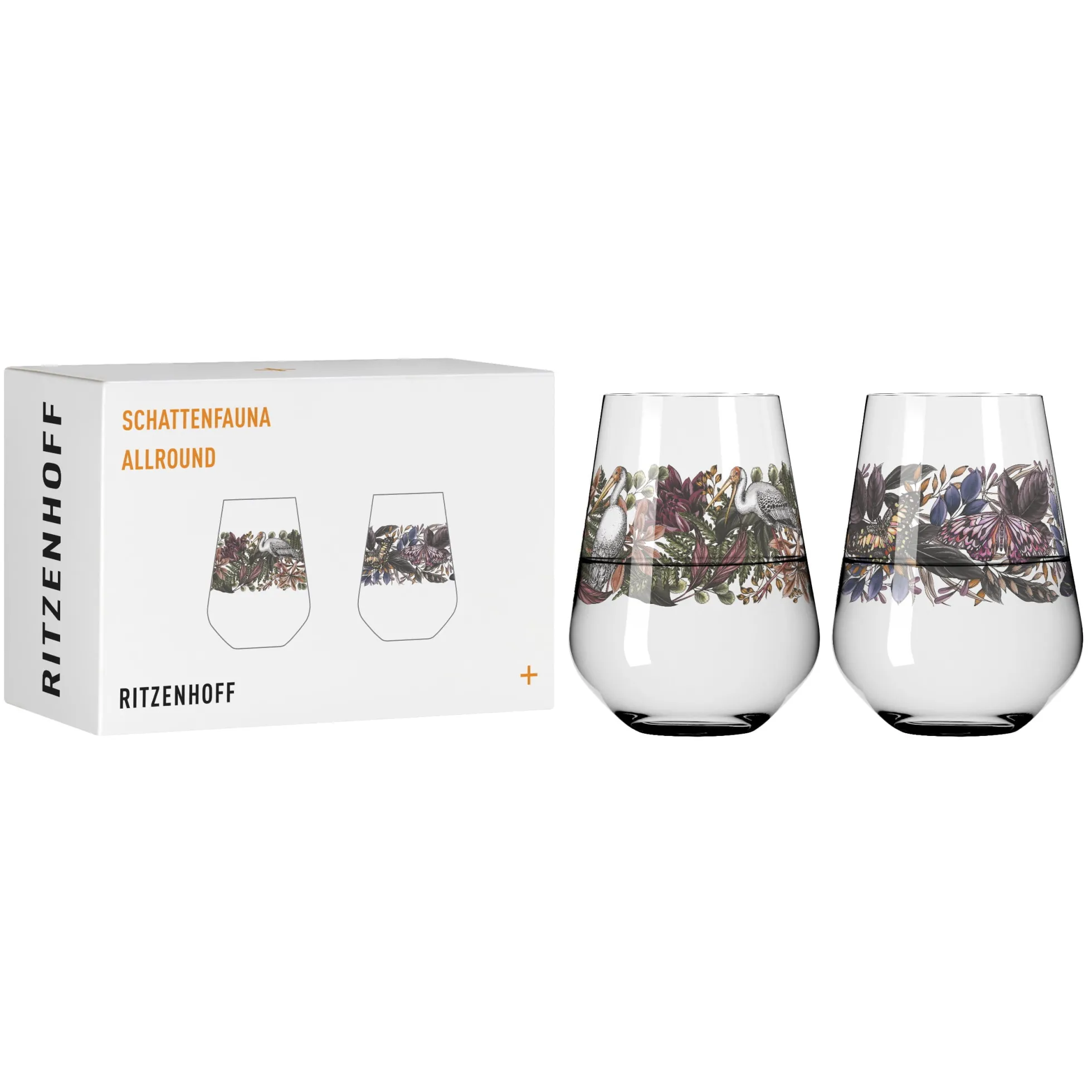 Ritzenhoff SCHATTENFAUNA UNIVERSALGLAS-SET #1, #2