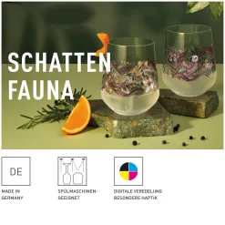 Ritzenhoff SCHATTENFAUNA UNIVERSALGLAS-SET #1, #2