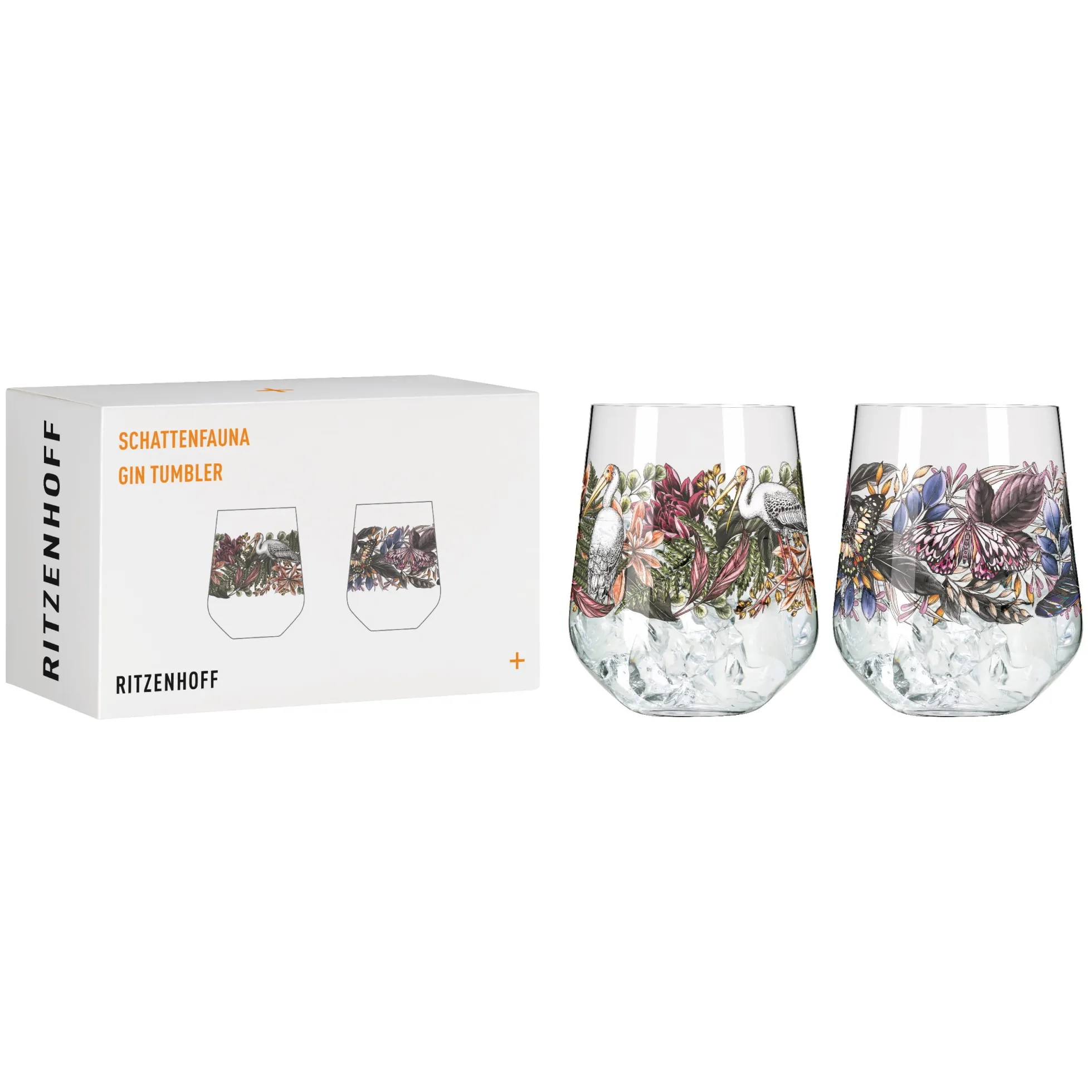 Ritzenhoff SCHATTENFAUNA GINGLAS-SET #1, #2